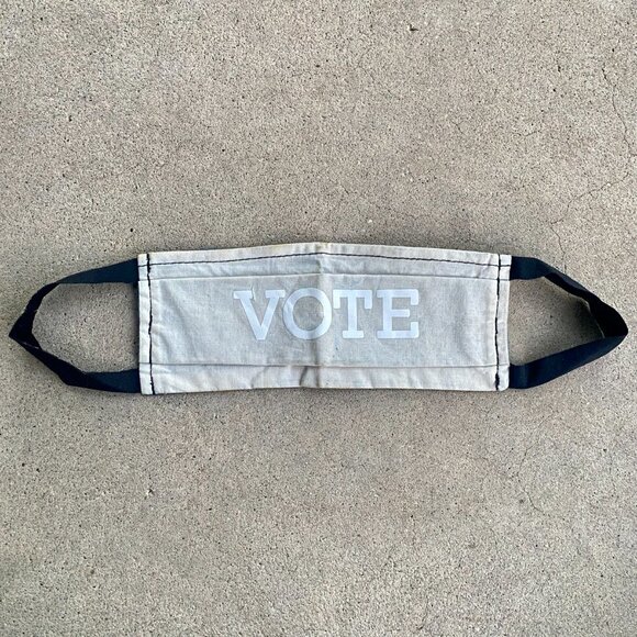 Vote Double Cloth Facial Covering Mask - Picture 2 of 7